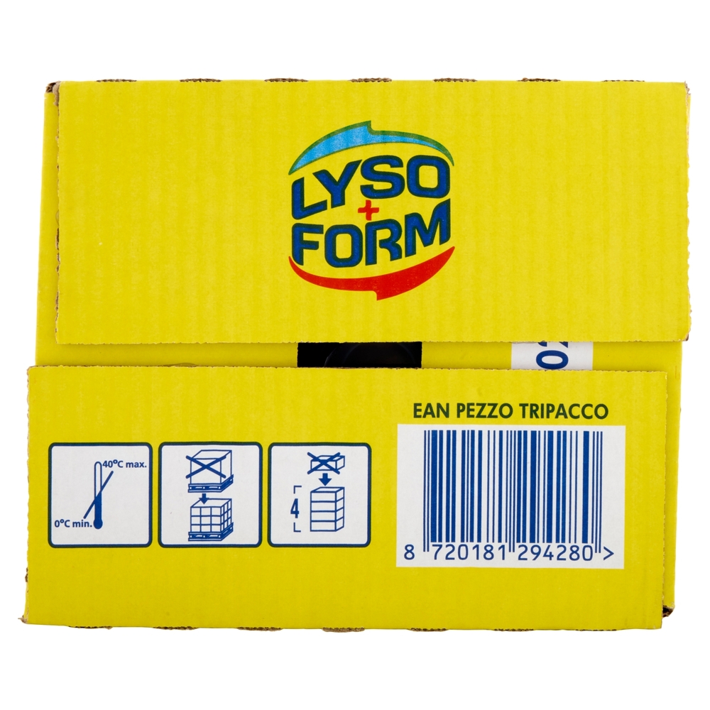 Lysoform Detresivo Igienizzante Classico 3x36=108 Lavaggi 3x1,62L